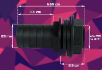 GASMIS Fassanschluss 3/4 Zoll AG 26 mm x 25 mm (1 Zoll)...
