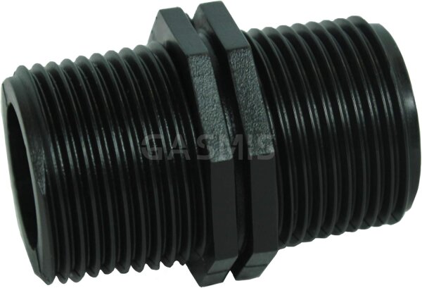 GASMIS Nippel AG x AG - 3/4"x3/4", 1 Stück