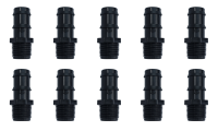 GASMIS Steckverbinder für Bewässerungsschlauch, Schlauchtülle mit Außengewinde 3/4" x 25 mm