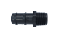 GASMIS Steckverbinder für Bewässerungsschlauch, Schlauchtülle mit Außengewinde 3/4" x 25 mm