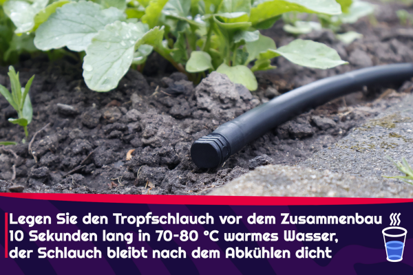 GASMIS Endstopfen für 16mm Tropfschlauch, Endstück