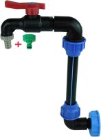 GASMIS IBC Schwanenhals 3/4" Auslaufhahn für...