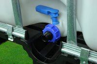 GASMIS IBC Adapter mit Doppelnippel 1"