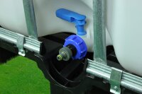 GASMIS IBC Adapter mit Hahnstück 1"