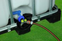 GASMIS IBC Adapter 1" mit 2-Wege-Ventil - on/off Funktion
