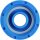 GASMIS IBC Adapter S60x6 Grobgewinde 3/4" IG, Blau, 1 Stück
