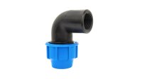 GASMIS Winkel 90° für PE/PP-Rohr Klemme x...