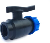 GASMIS PP Kugelhahn PP Klemmfitting Klemm x IG...