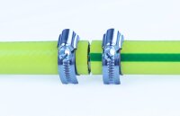 GASMIS Gerader Schlauchverbinder inkl. Schlauchschellen