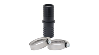 GASMIS Schlauchverbinder mit Schlauchschellen 32mm