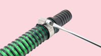 GASMIS Schlauchverbinder mit Schlauchschellen 32mm