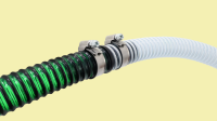 GASMIS Schlauchverbinder mit Schlauchschellen 32mm