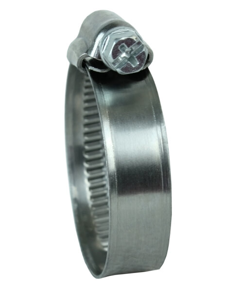 10x GASMIS Schlauchschellen Ø 20-32 mm - 12 mm Bandbreite