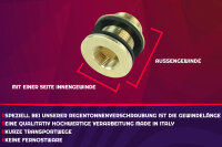 GASMIS Messing Regentonnendurchführung